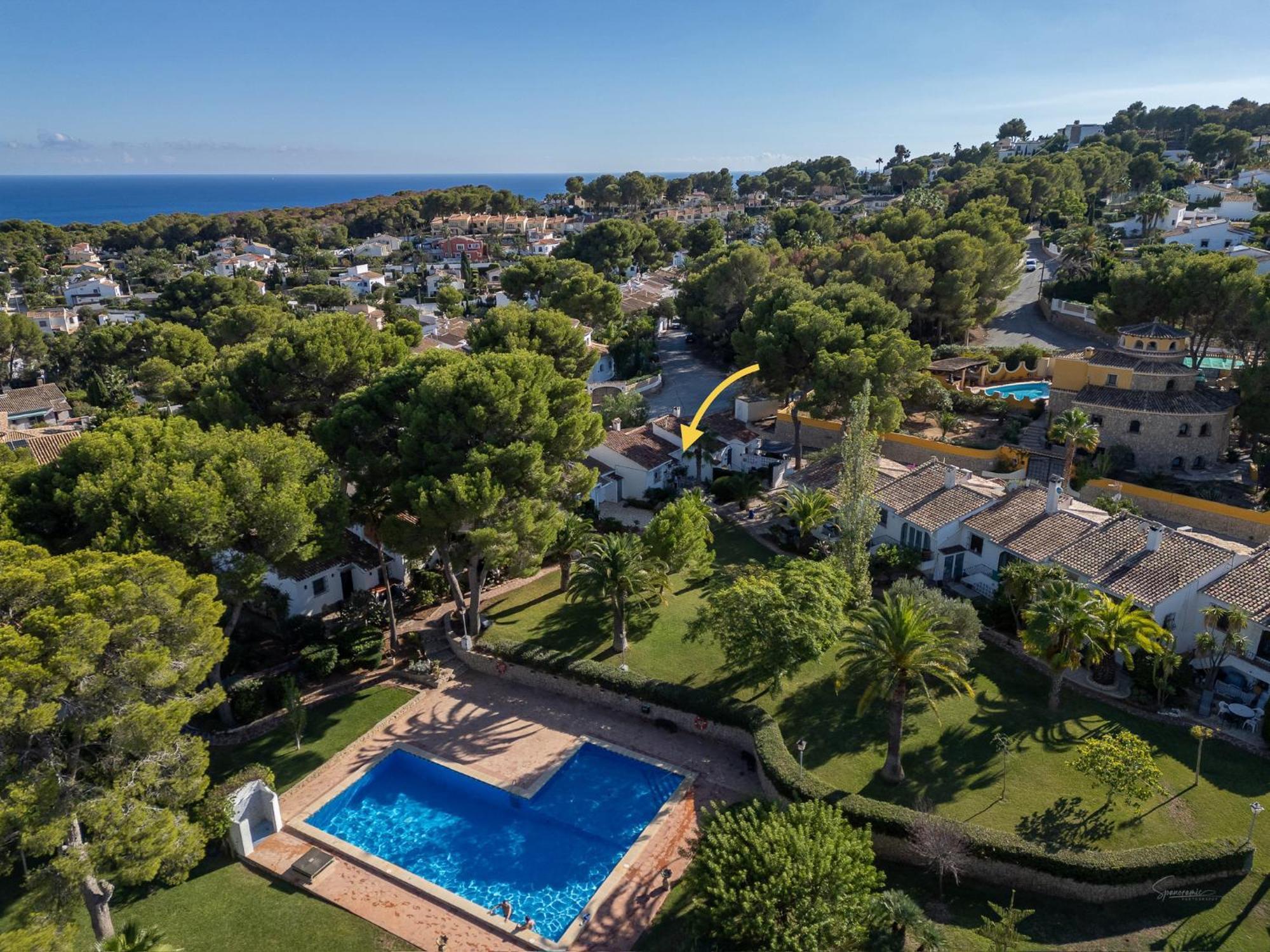 Bungalow Marquerite Moraira, 5 Minutes From Beach Teulada Exterior foto